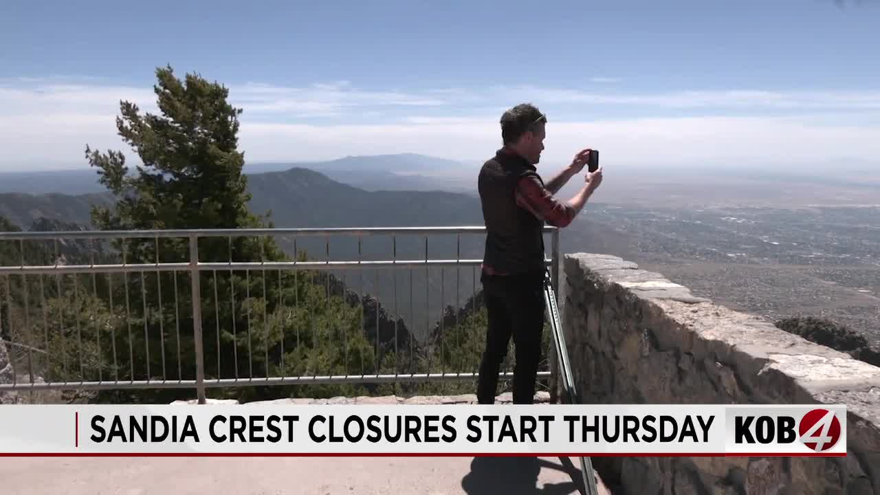 Hikers enjoy last day at Sandia Crest before closure