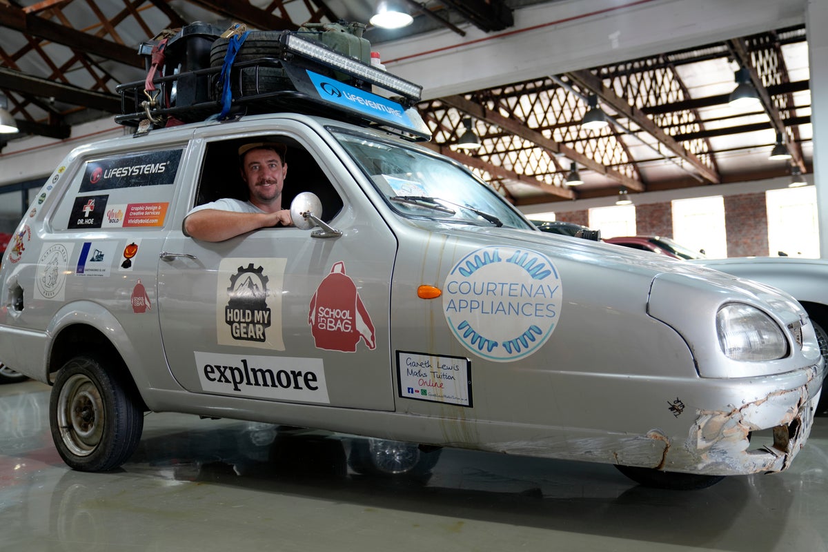 How Sheila the three-wheeler dodged danger on a record 14,000-mile journey to tip of South Africa