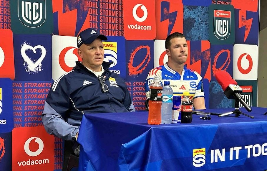 Stormers John Dobson and Ruhan Nel