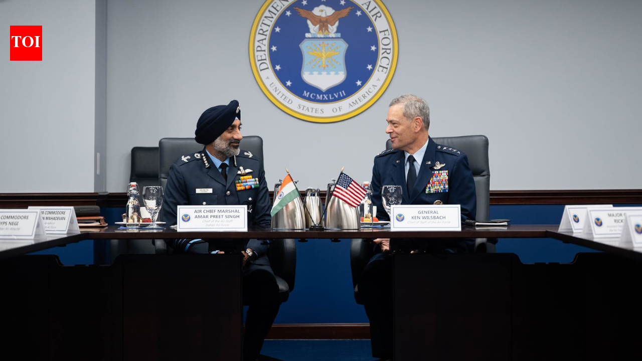 IAF chief meets top US def officials to discuss shared strategic priorities, MQ-9B drones | India News