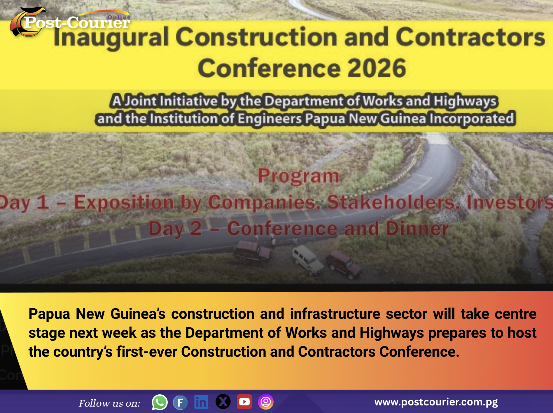 Inaugural Construction Conference to drive infrastructure dialogue