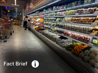 Is the percentage of income spent on groceries per household in Oklahoma among the highest in the nation?