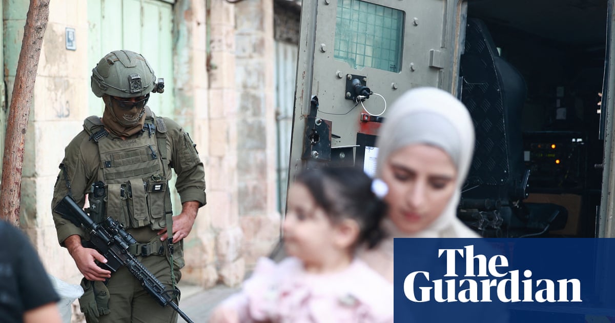 Israeli soldiers using sexual assault to force Palestinians out of West Bank, report says | Palestine
