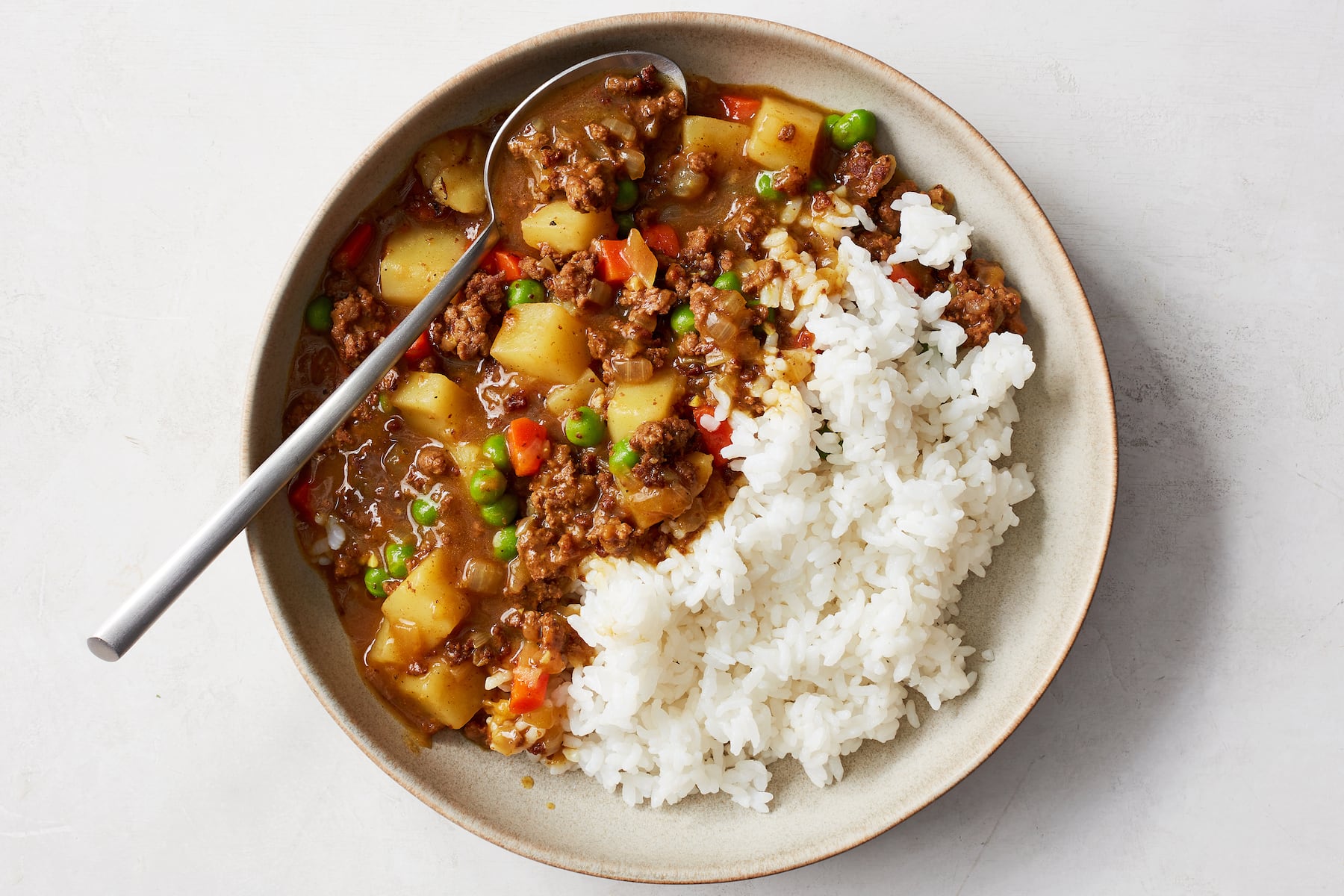 Japanese ground beef curry