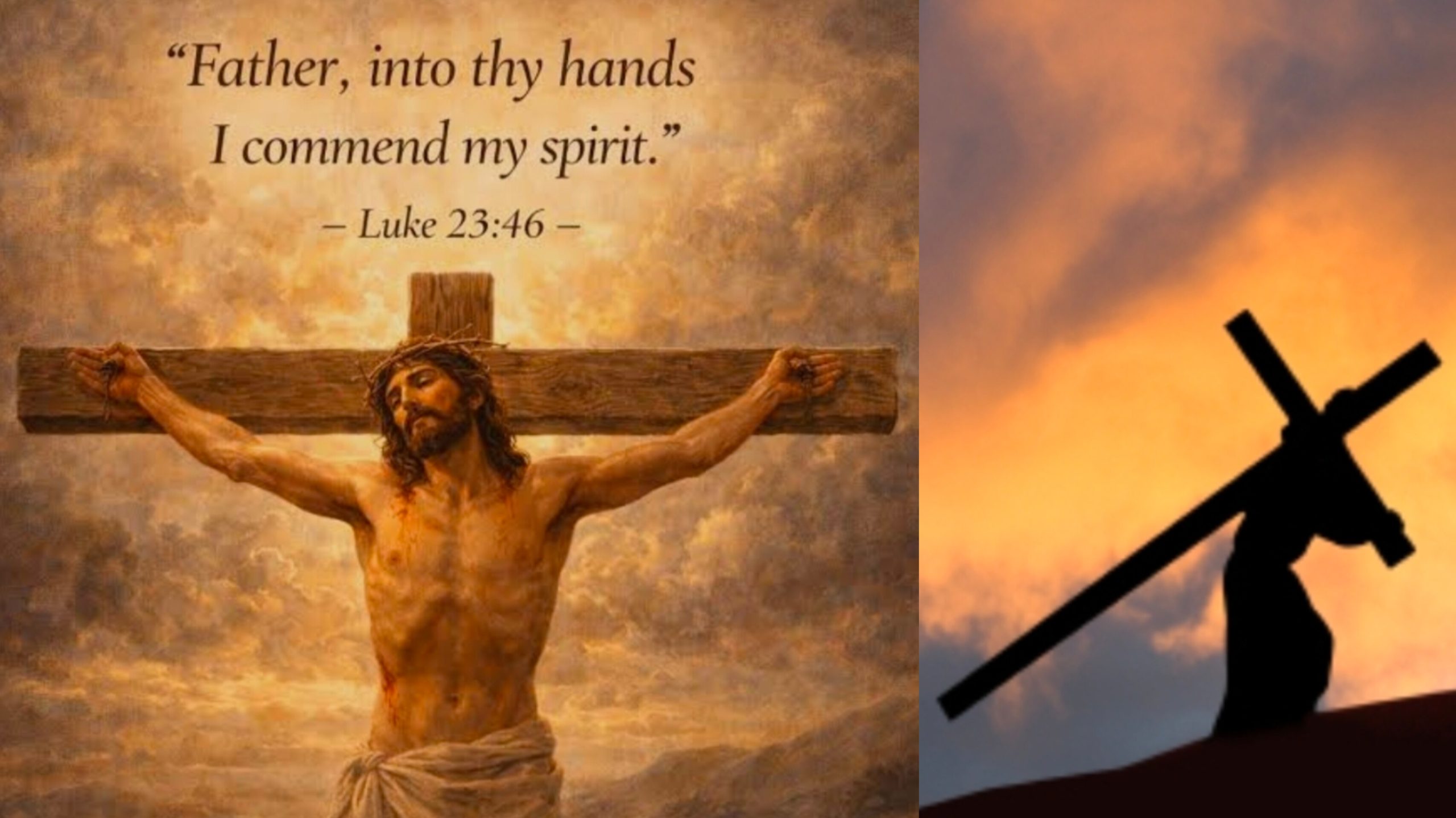 Jesus Cried Out in a Loud Voice: Father, into your hands I commit my Spirit”