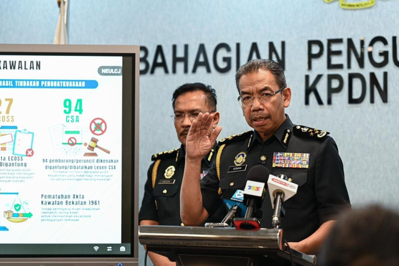 KPDN records enforcement gains as govt tightens control over subsidy leakages and price stability