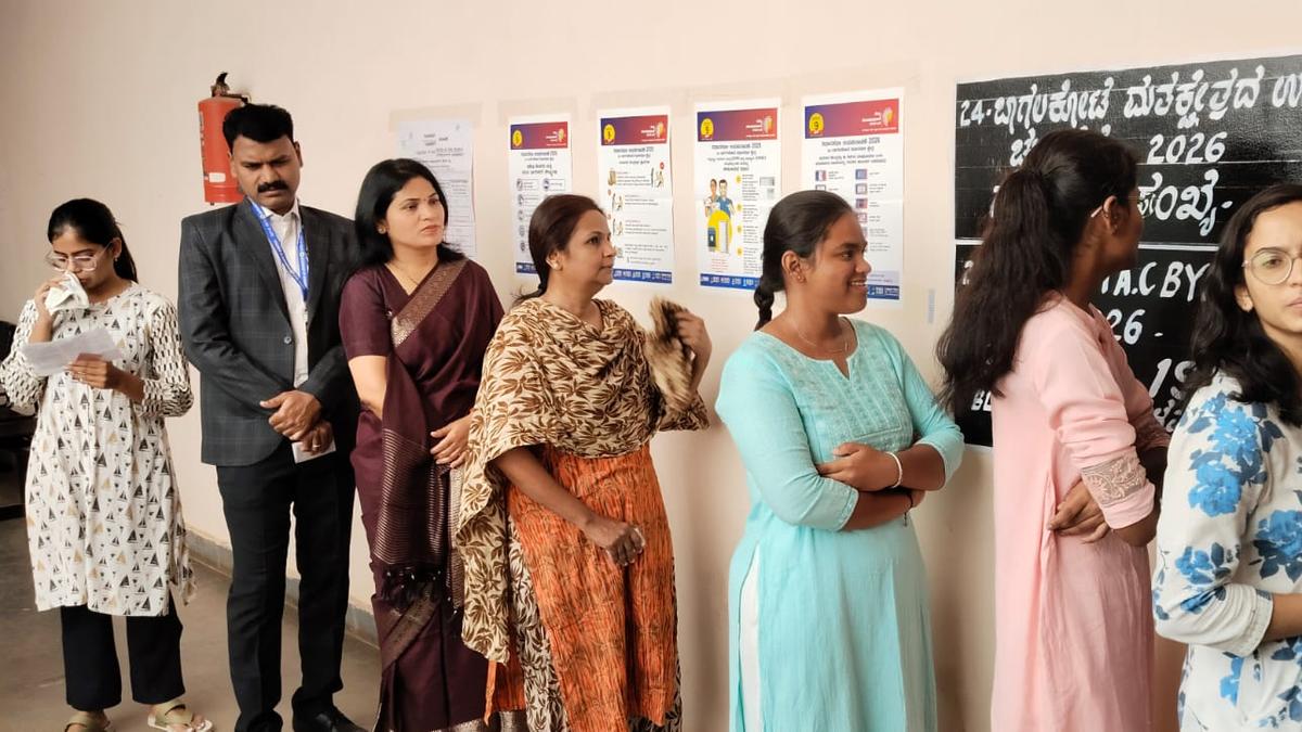 Karnataka bypolls: Voting delayed by a few minutes in two booths in Bagalkot Assembly seat