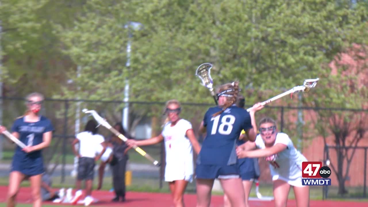 Kent Island girl's lacrosse wins OT thriller vs. James M. Bennett