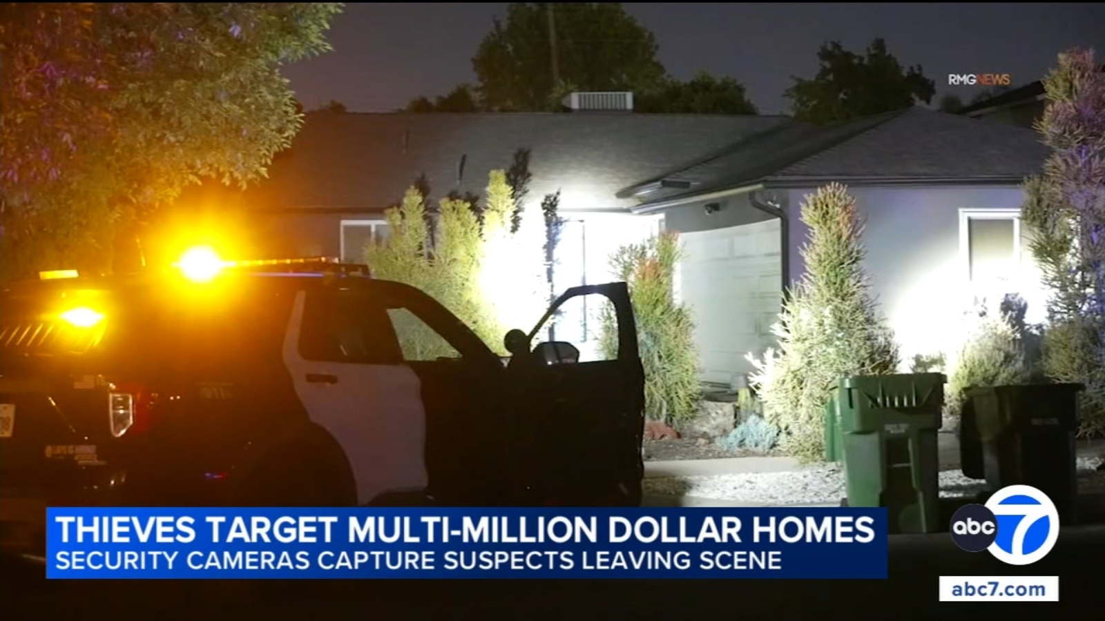 LAPD investigating whether string of overnight burglaries at San Fernando Valley homes are connected