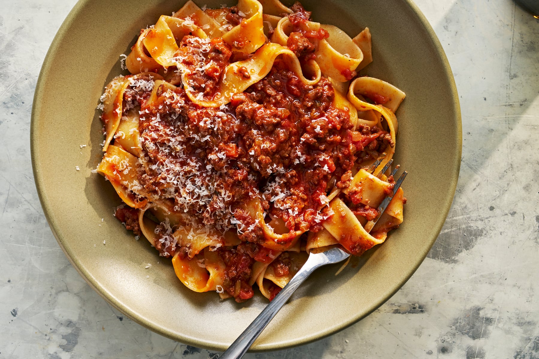 Lamb bolognese