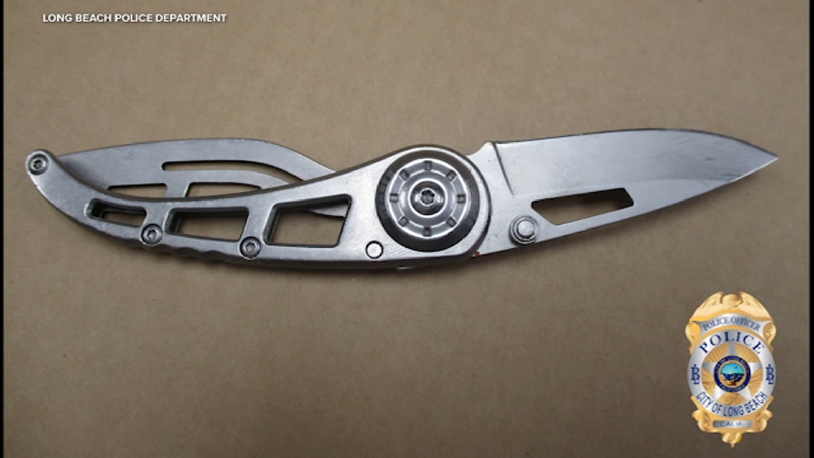 Long Beach officer stabbed multiple times by knife-wielding suspect, police say