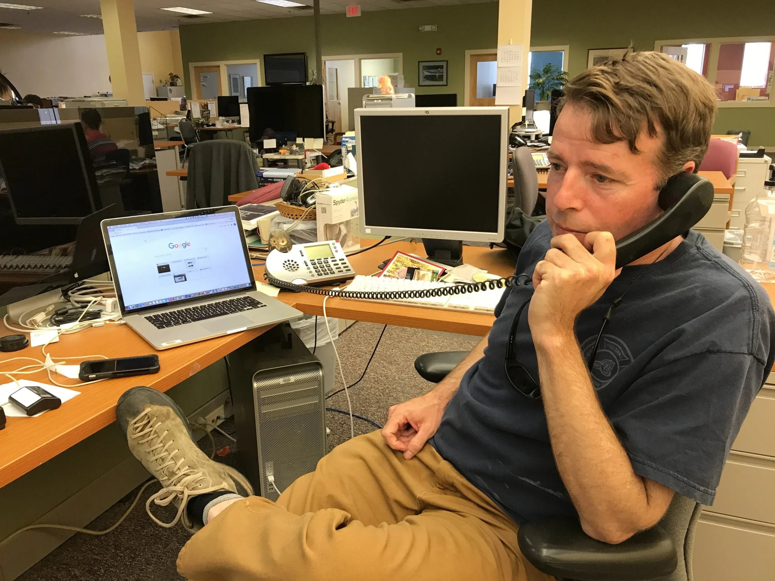 Longtime Kennebec Journal photojournalist Andy Molloy dies at 57