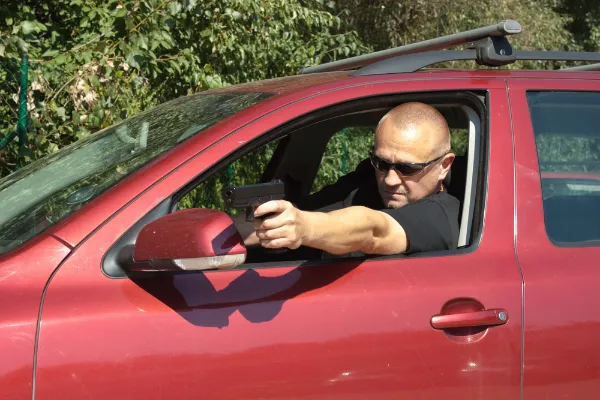 Man shot through nursery window