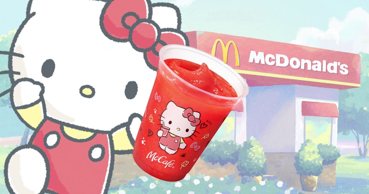 McDonald’s Japan adds new Hello Kitty and Pompompurin drinks to the menu for a limited time
