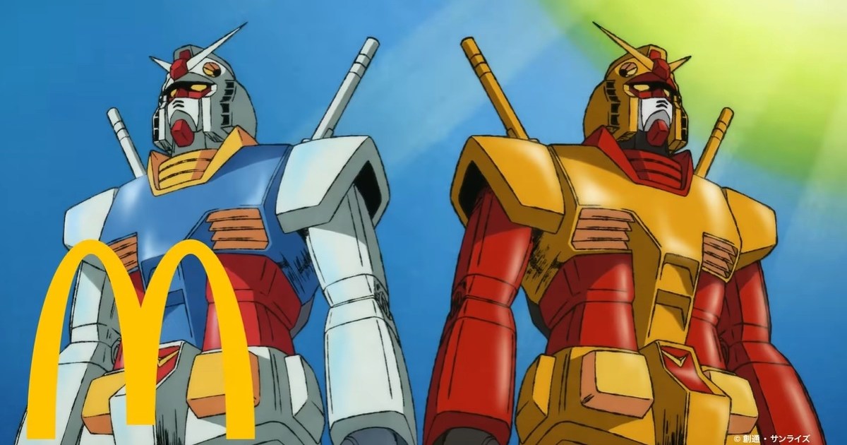 McDonald’s and Gundam team up for customized anime mecha and fried chicken sandwiches[Video]
