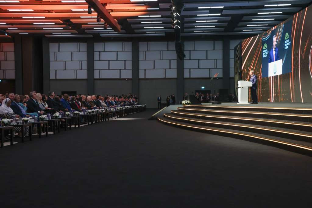 Members of the Presidency of BiH attend the Opening ceremony of the Antalya Diplomatic Forum