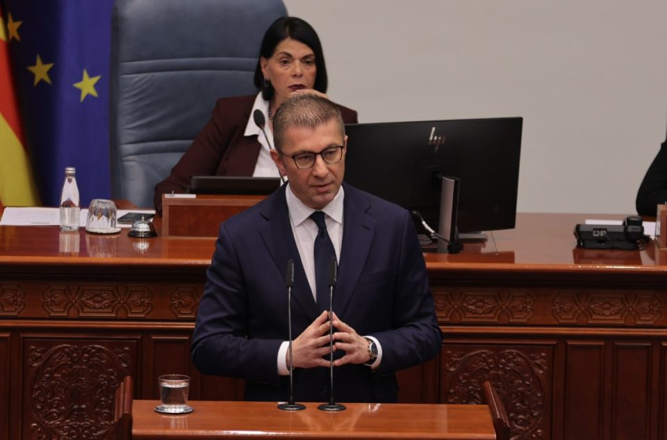 Mickoski says that he is concerned for SDSM leaders, based on their recent behavior