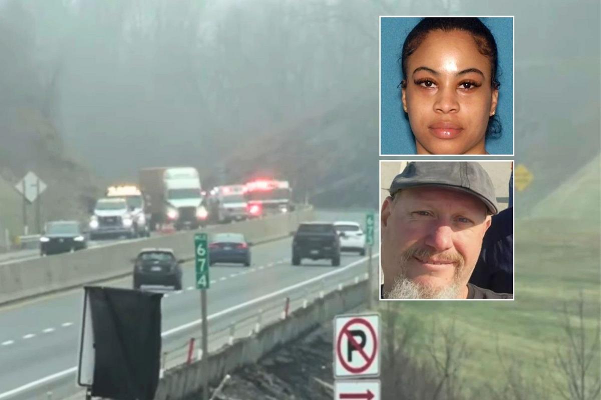 NJ woman charged in fatal wrong-way crash on PA Turnpike
