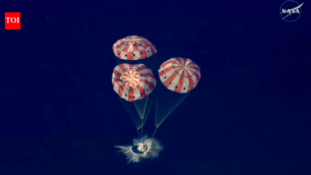 Nasa's Artemis II crew returns to Earth with Pacific splashdown near California's San Diego