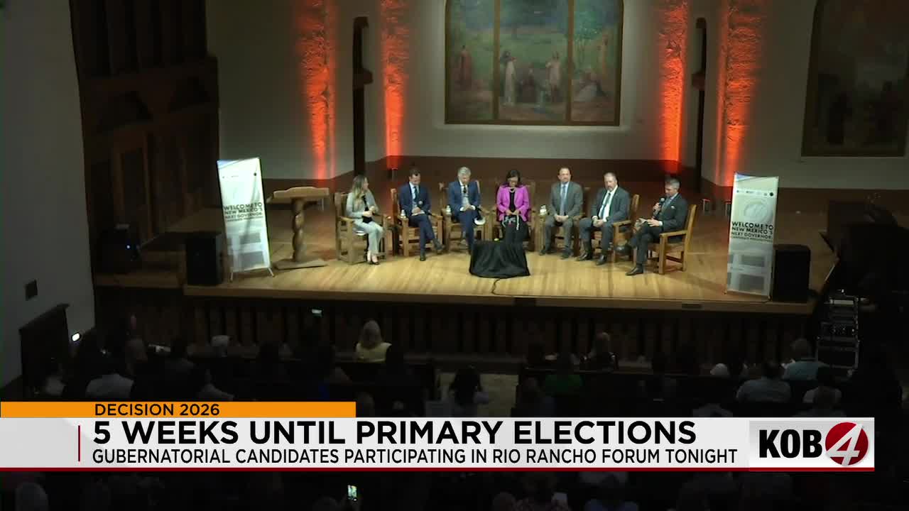 New Mexico governor candidates set for forum in Rio Rancho