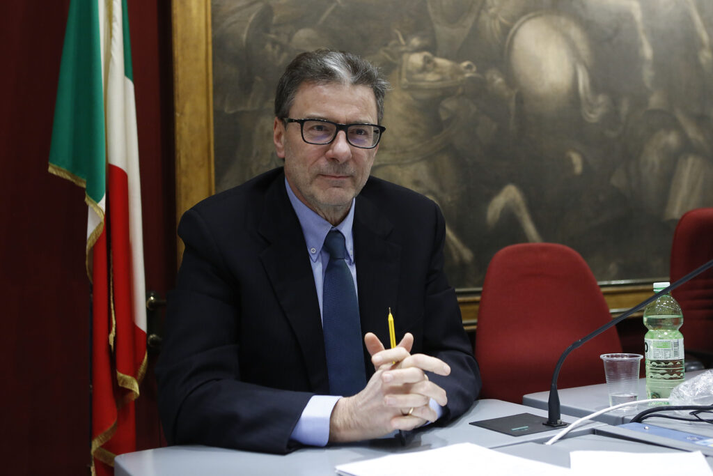 Economy Minister (pictured) says Eu nations must react to US tariffs individually. OECD highlights issues Giorgetti must deal with