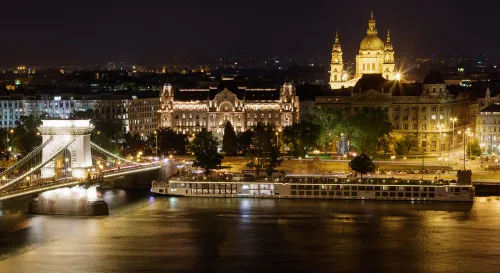 Hungary news Budapest at night