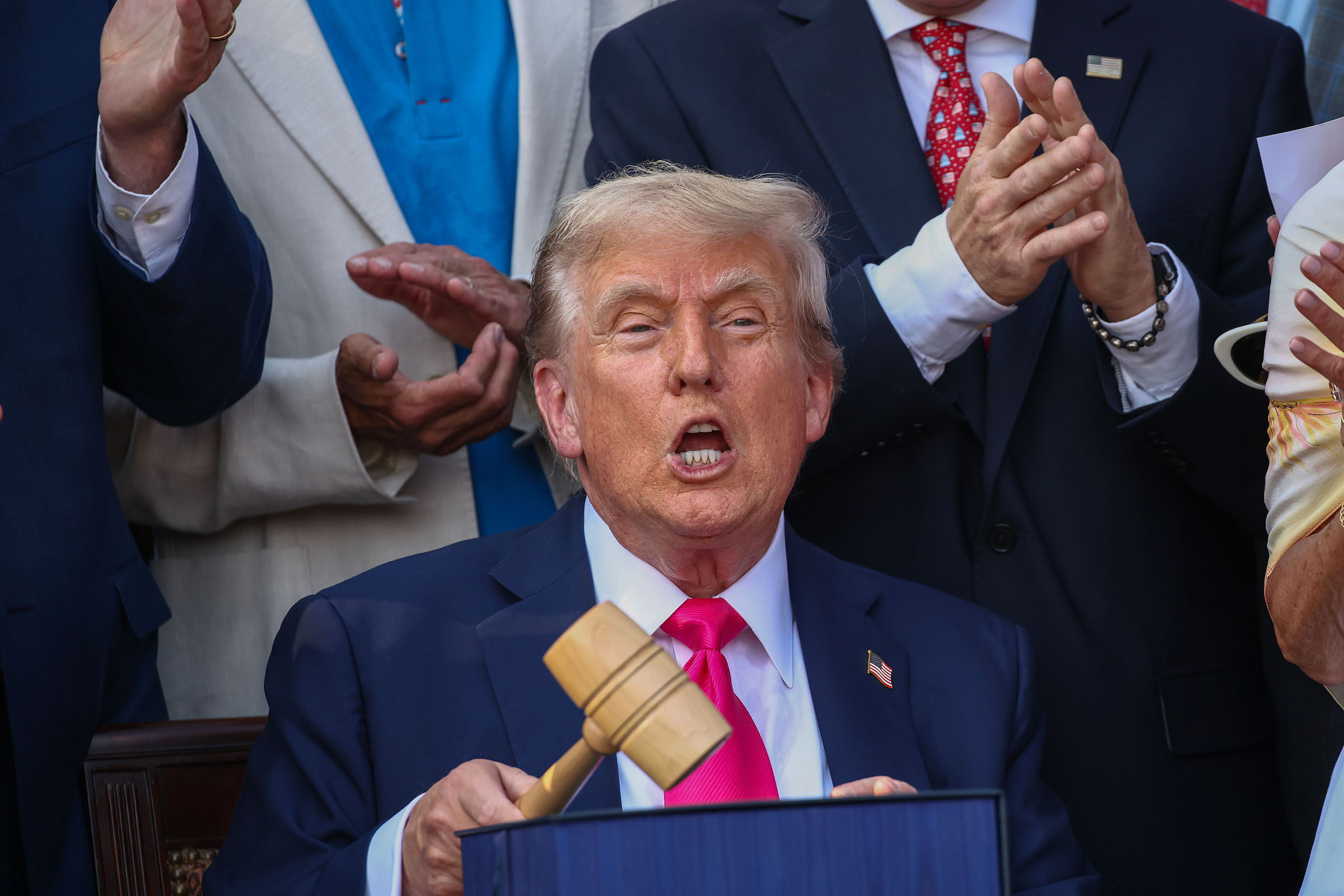 Over Easy: Trump's omnipresence unites country