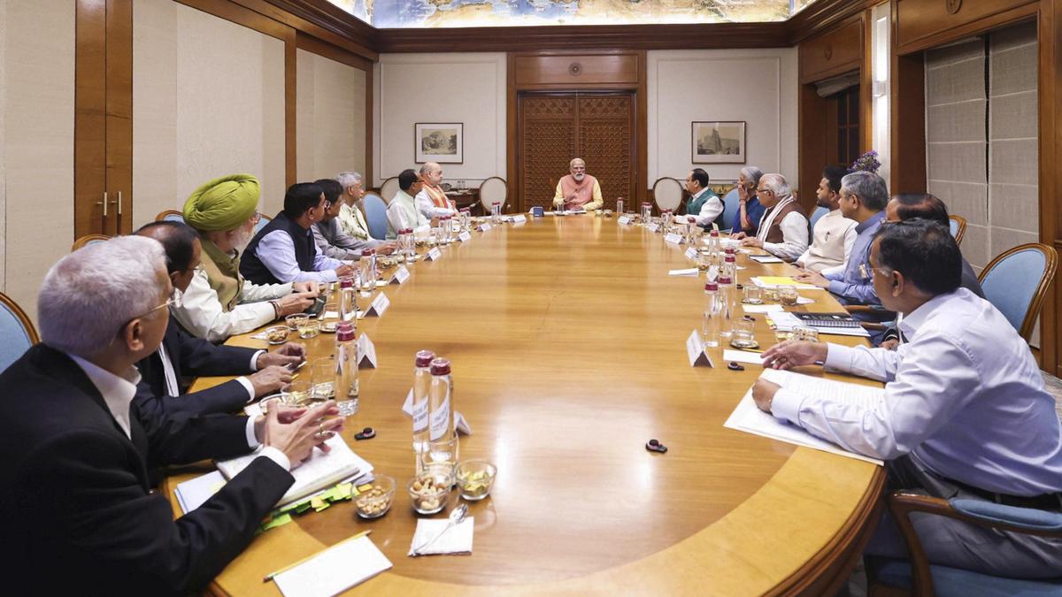 PM Modi chairs CCS meet to review West Asia conflict impact