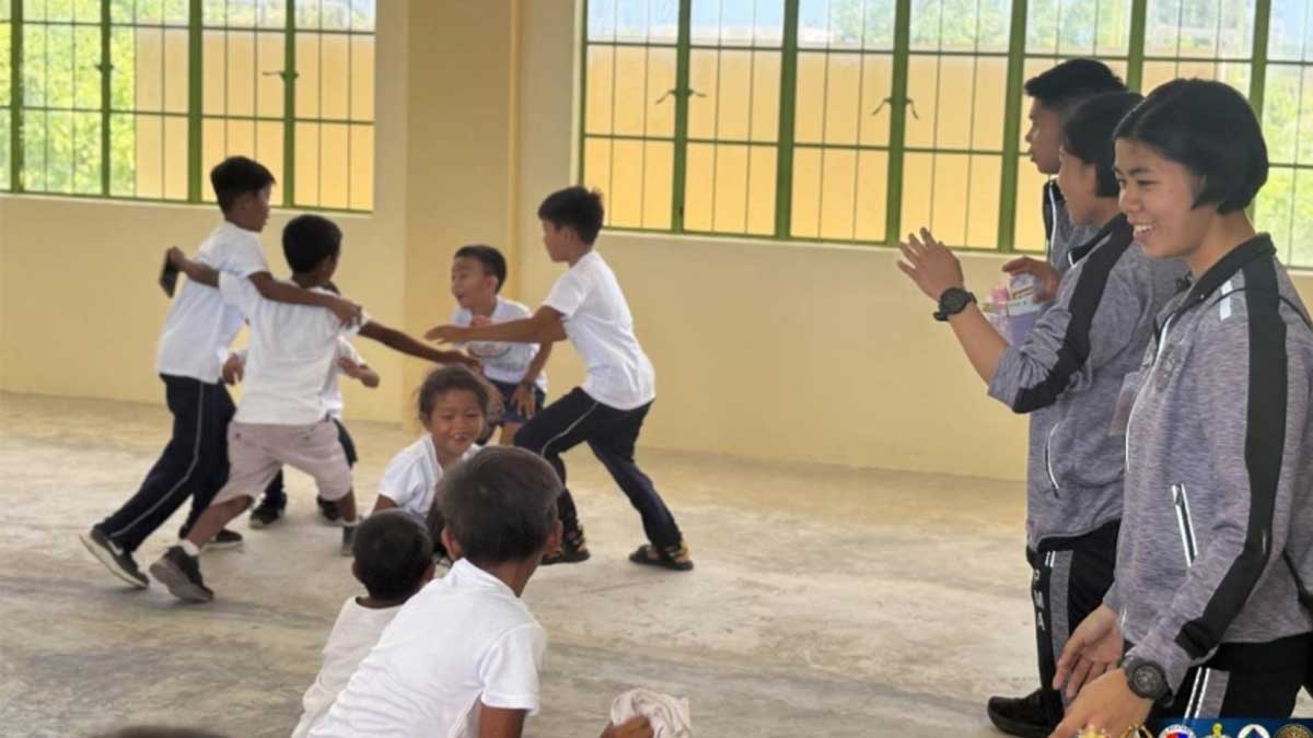 PMA graduating cadets spread goodwill in trip to Pag-Asa Island