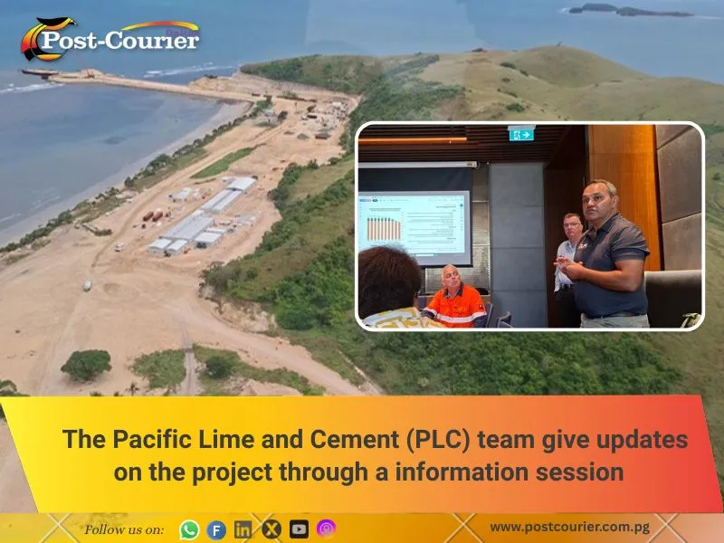 Pacific Lime and Cement host information session