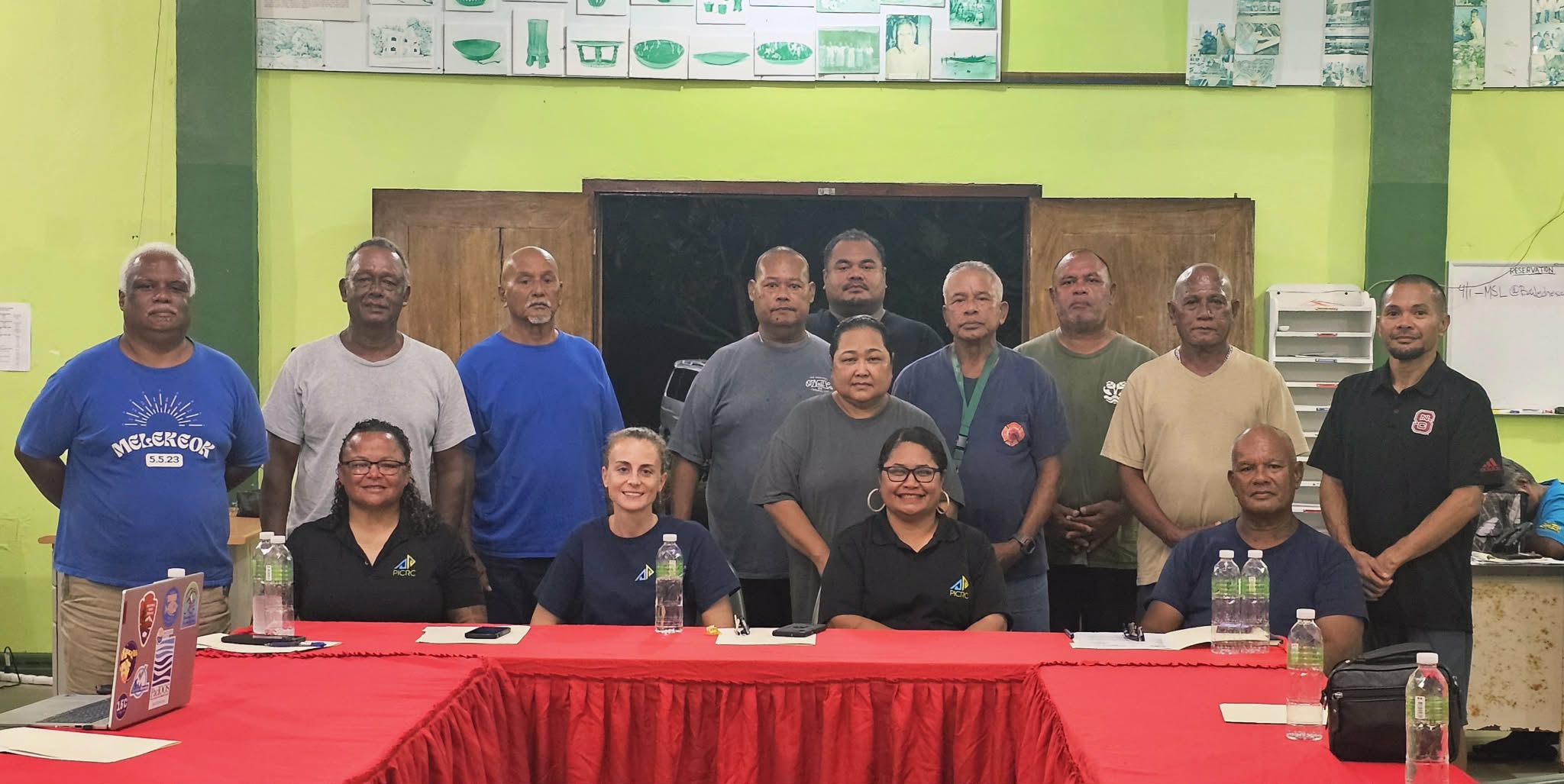 Palau International Coral Reef Center Meets with Melekeok Governor and State Legislature to Discuss Palau National Marine Sanctuary