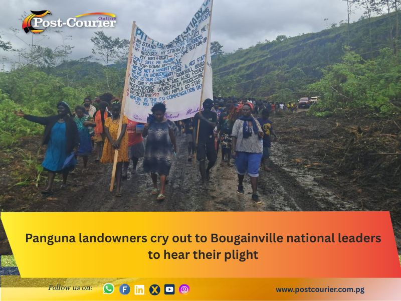 Panguna landowners cry out to Bougainville national leaders to hear their plight