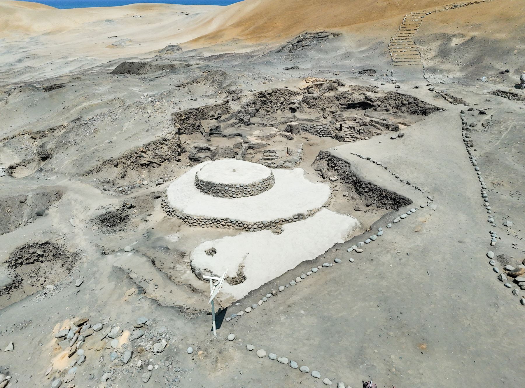 Peru: Discovery at Aspero reveals structure linked to astronomical observation | Noticias