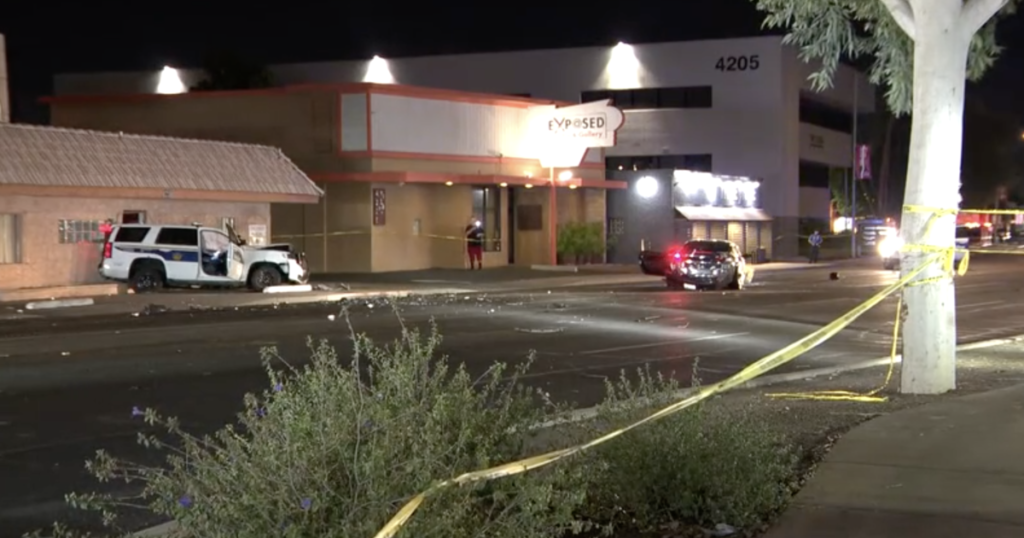Phoenix officer injured in crash near 7th Avenue and Indian School Road ...