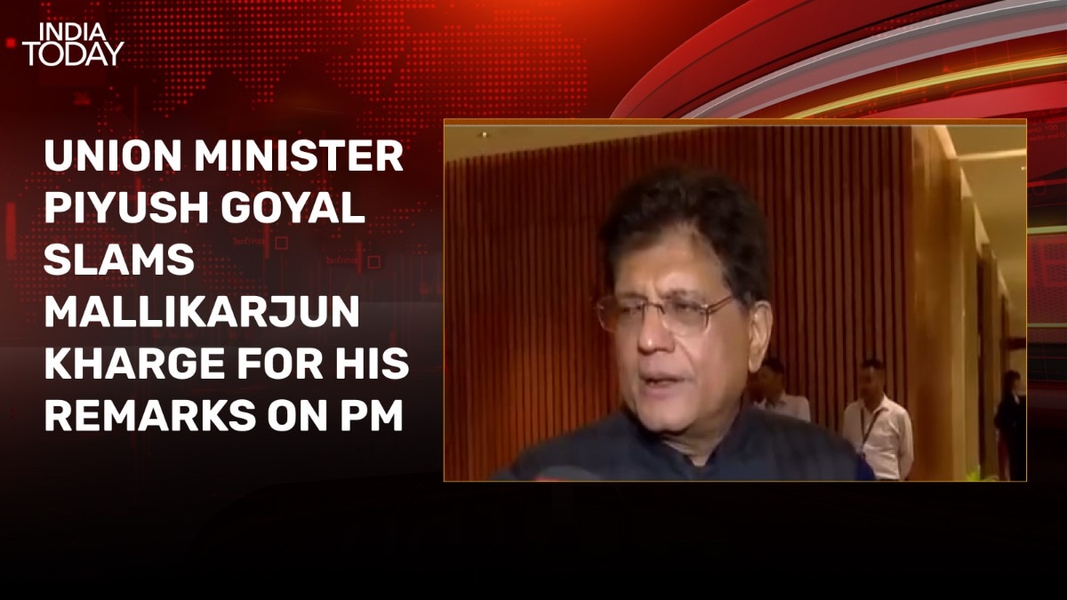 Piyush Goyal hits out at Kharge over his remarks on PM Modi, seeks apology