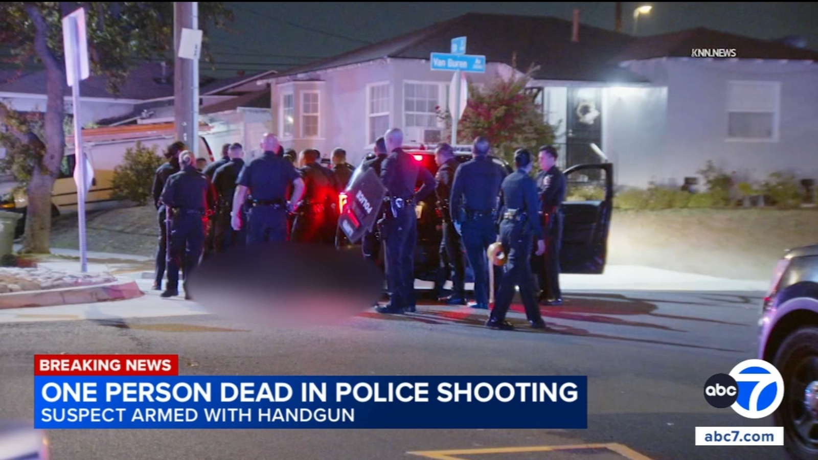 Police shoot, kill suspect in Westmont neighborhood of South Los Angeles