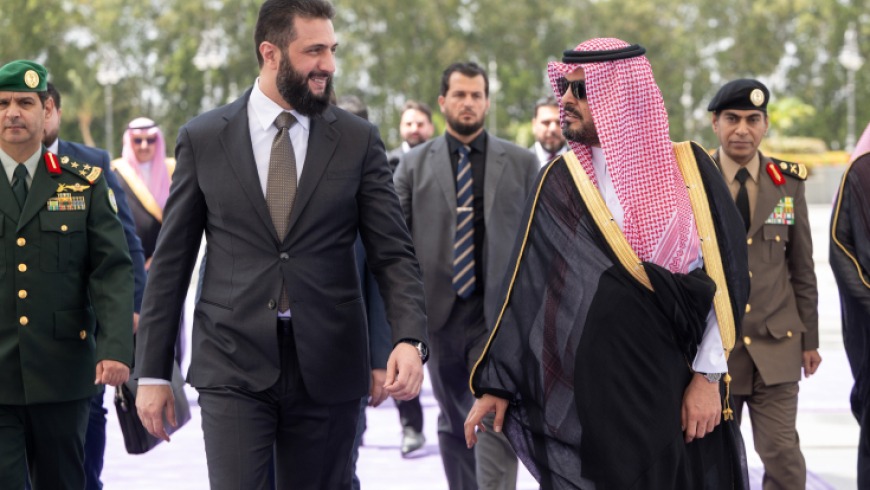 President Ahmad al-Sharaa arrived on Tuesday, April 21, at King Abdulaziz International Airport in Jeddah for an official visit to the Kingdom of Saudi Arabia, the first stop on a wider Gulf tour. He is expected to hold talks with Crown Prince Mohammed bin Salman bin Abdulaziz Al Saud.