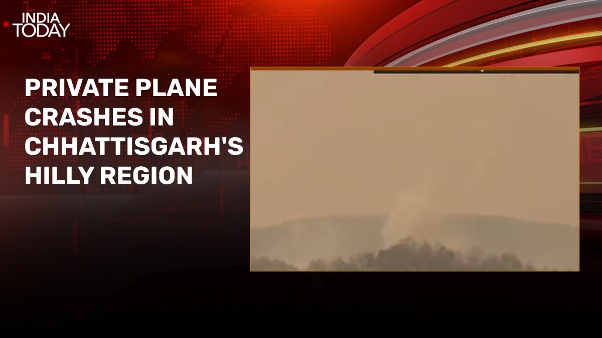 Private plane crashes in Chhattisgarh's Jashpur district