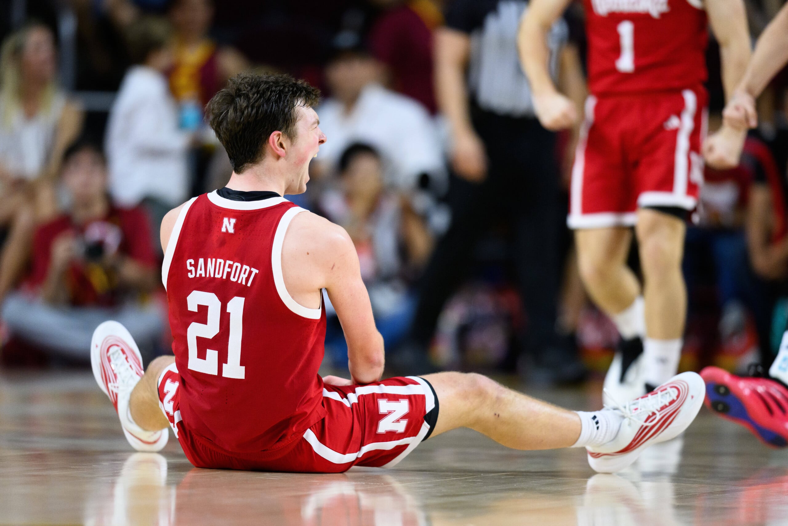 Pryce Sandfort makes a decision regarding his future with Nebraska basketball