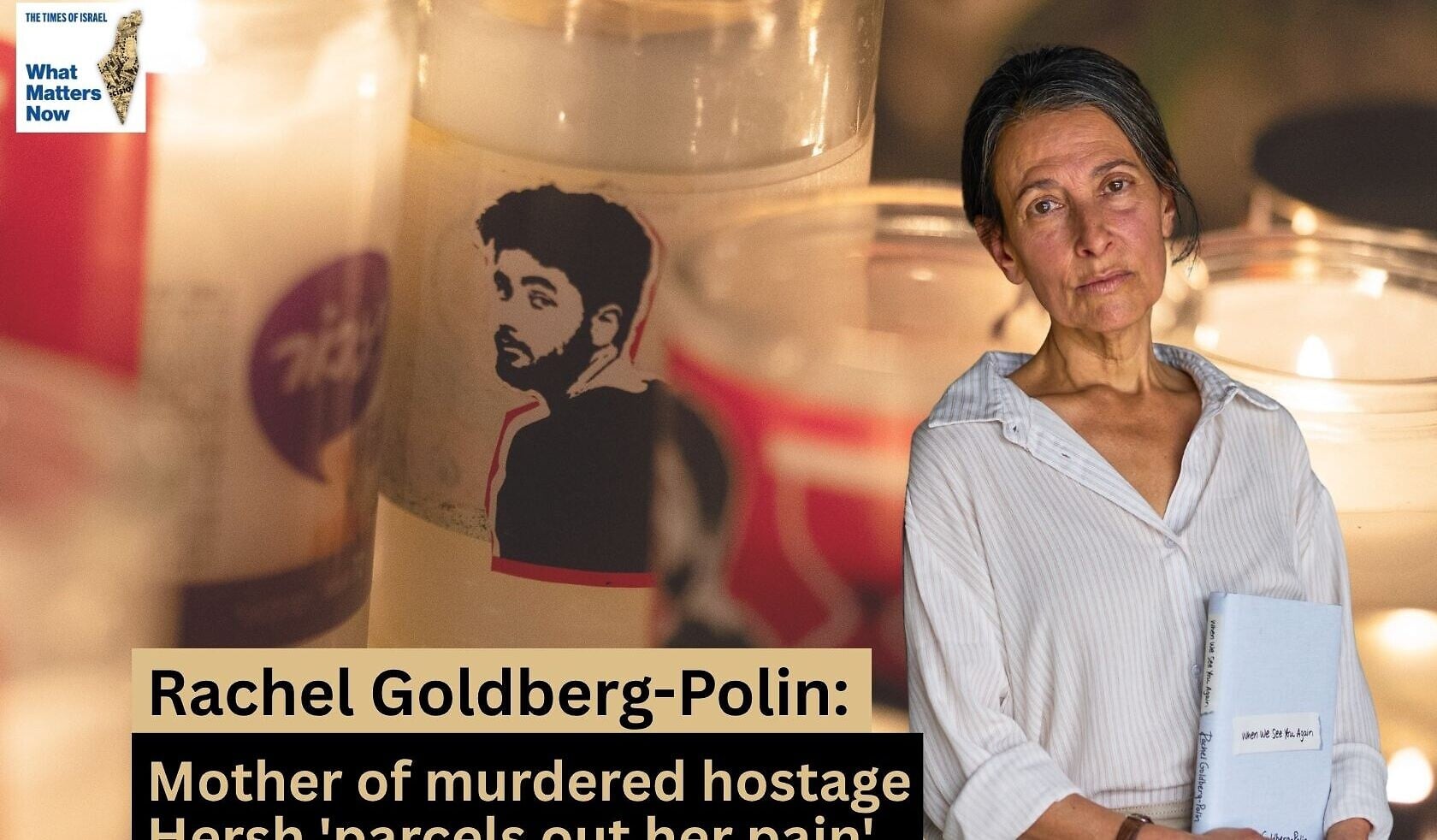 Rachel Goldberg-Polin: Mother of murdered hostage Hersh 'parcels out her pain' in book