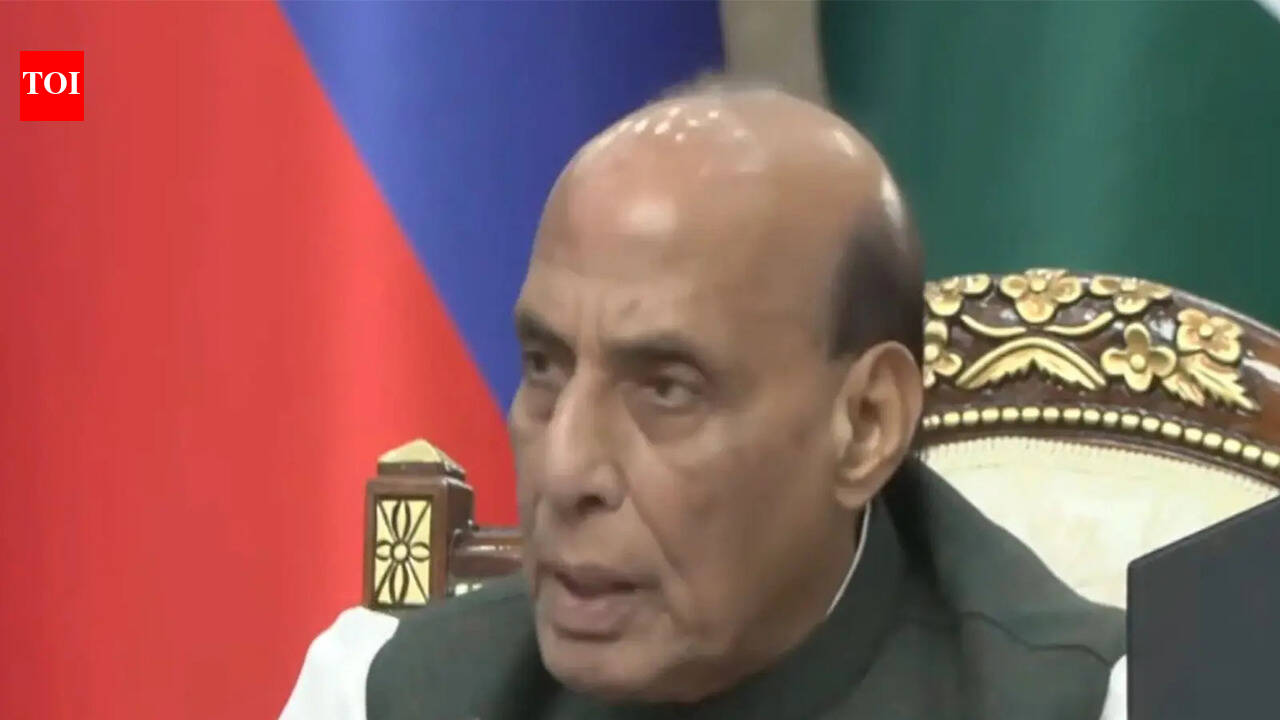 Rajnath warns Pak on terror at SCO meet | India News