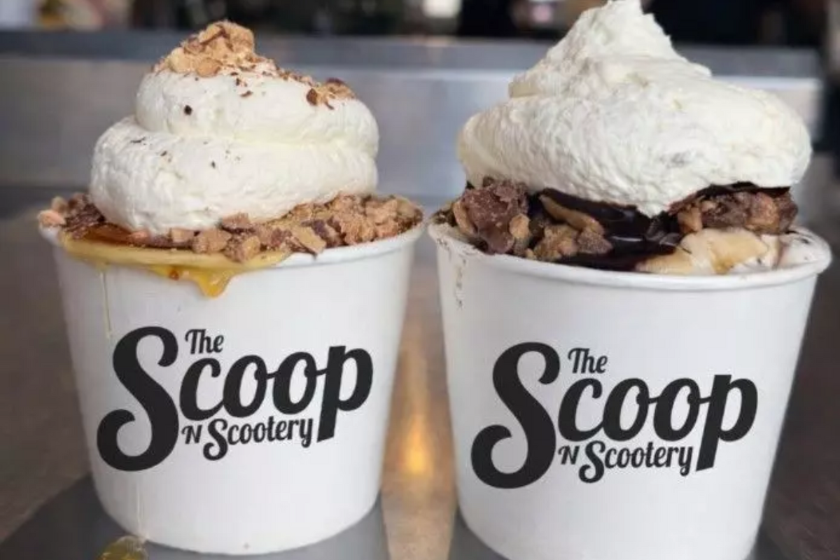 Red Bank's Scoop N Scootery Brings Ice Cream To Your Door