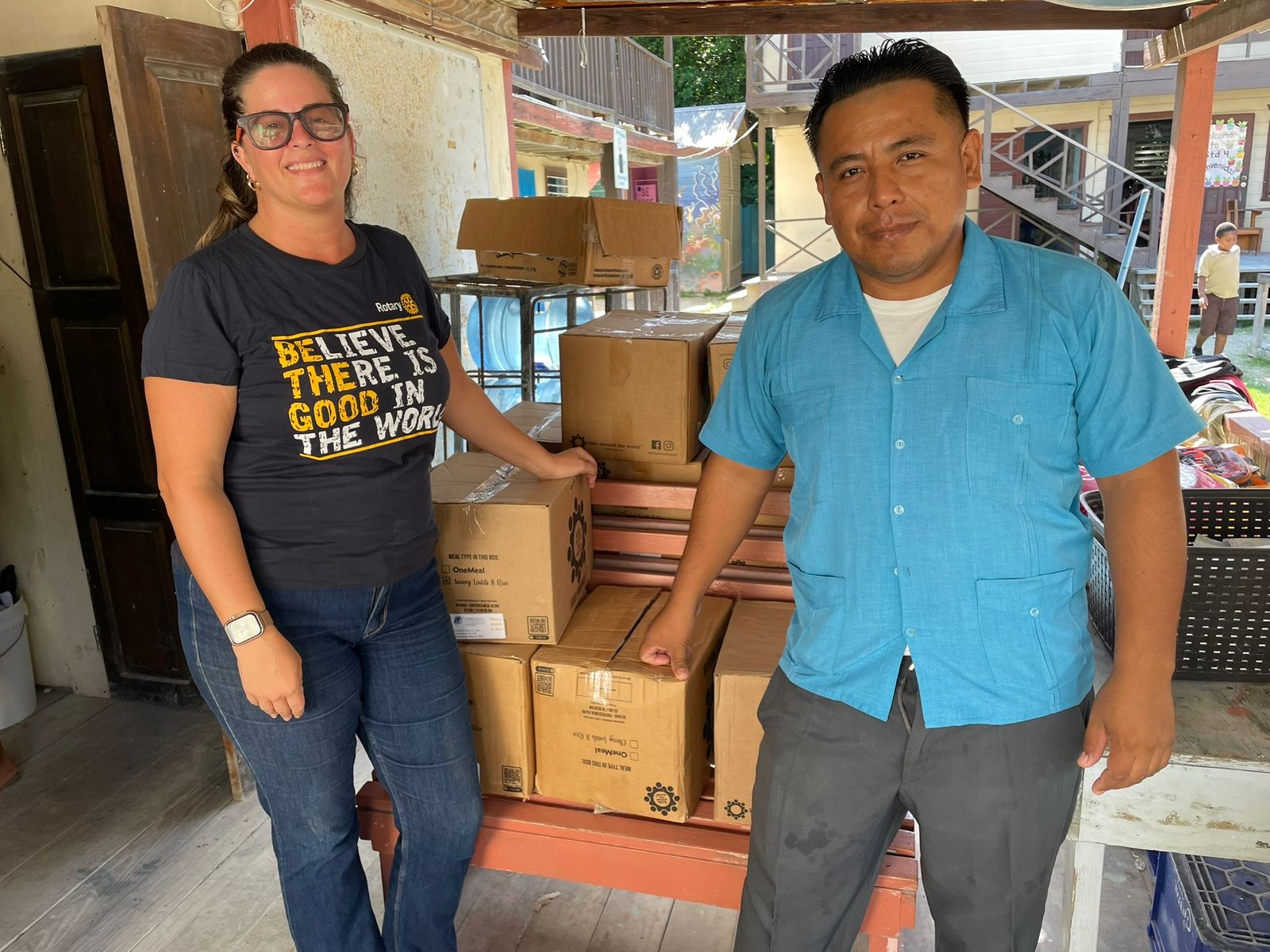 Rotary Club of Ambergris Caye supports island institutions