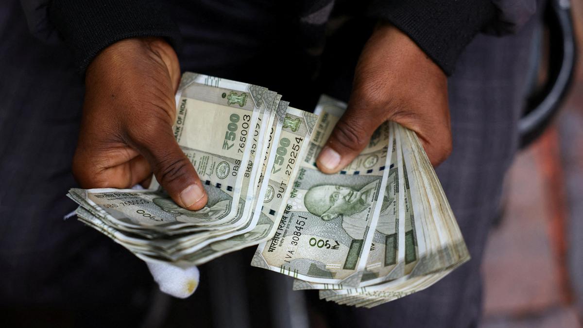 Rupee falls 10 paise to close at 93 against USD