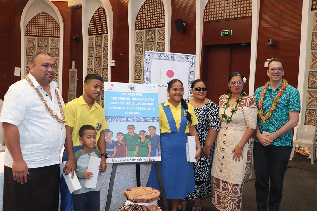 Samoa Draws a Safer Line around Children and Adolescents in the Fight Against Drugs