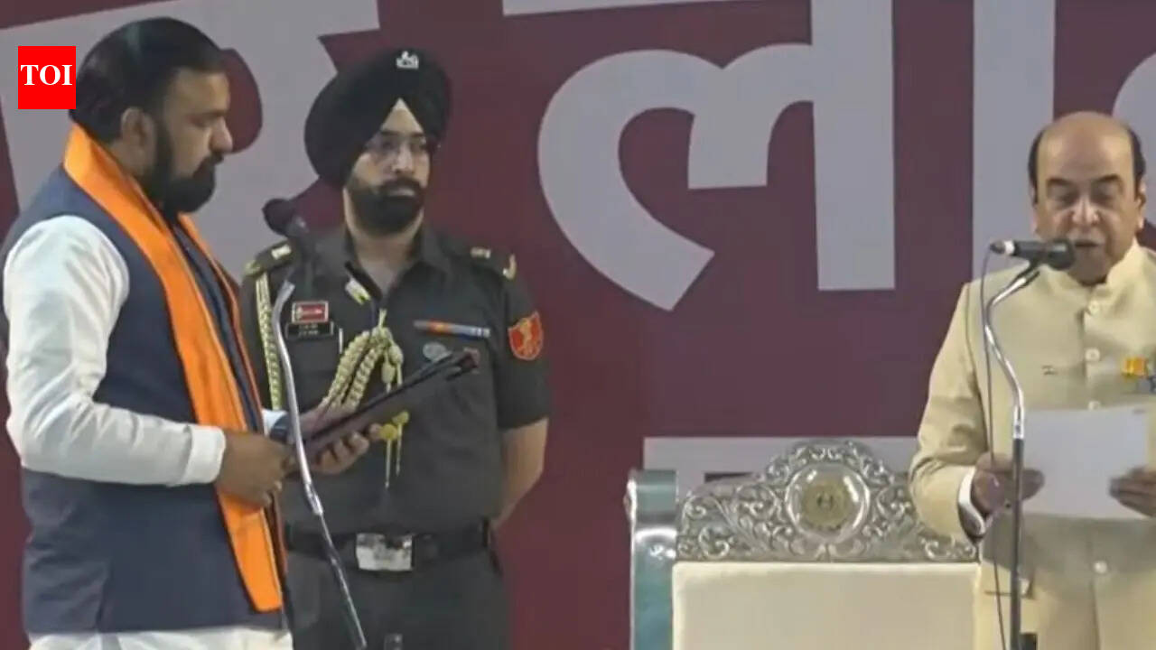 Samrat Choudhary New Cm Of Bihar: Bihar's first BJP CM: Samrat Choudhary takes oath | India News