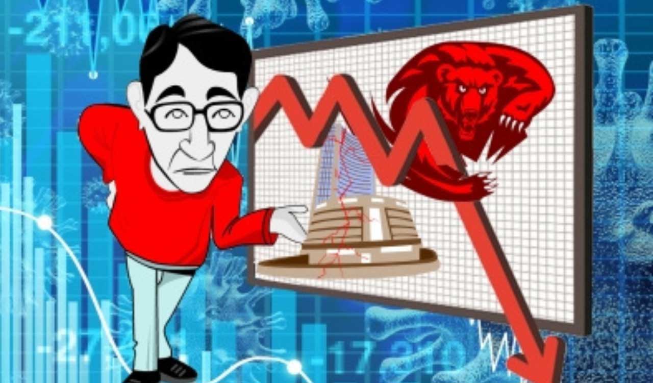 Sensex and Nifty fall as crude oil prices surge amid Iran-US tensions