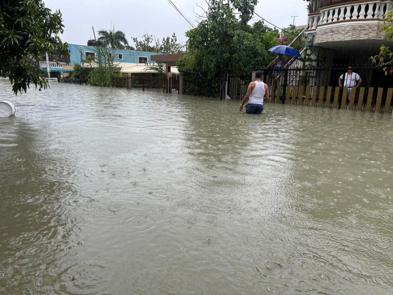 Seven hospitals were affected by the recent rains