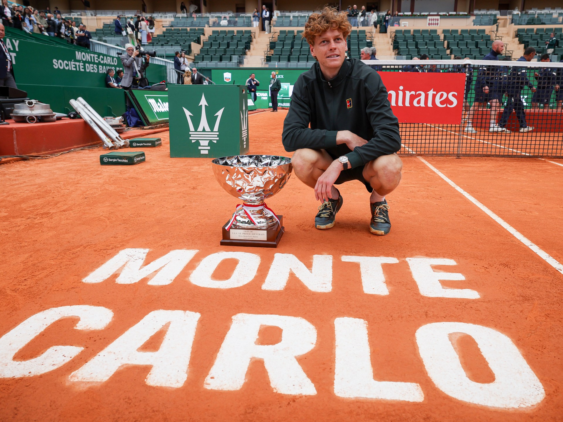 Sinner beats Alcaraz in straight sets to win Monte Carlo; reclaim No.1 spot | Tennis News