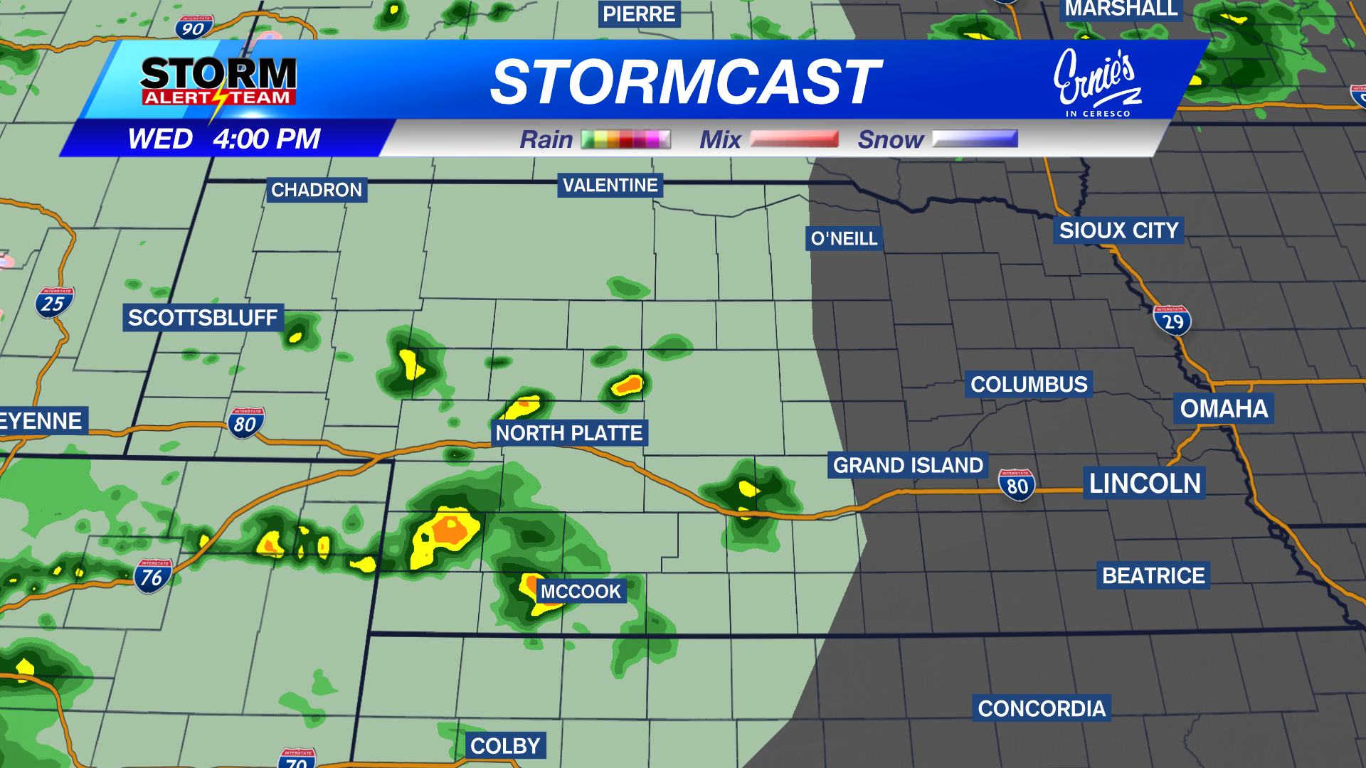 Sunny & Pleasant Wednesday Afternoon